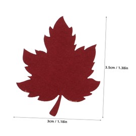 Operitacx 100pcs Maple Leaf Confetti Sequin Confetti Glitter Autumn Confetti Large Star Confetti Christmas Confetti Circle Dots Party Table Confetti Table Party Decorations Fall Decor Paper