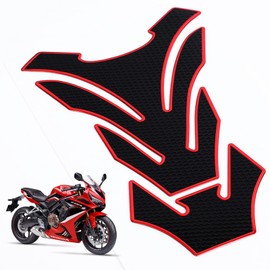 Motorcycle Fuel Tank Sticker, 3D PVC Rubber Pad Sticker Protects the Tank, Waterproof Paint Protection, Tank Sticker, for All Standard Motorcycle Tanks