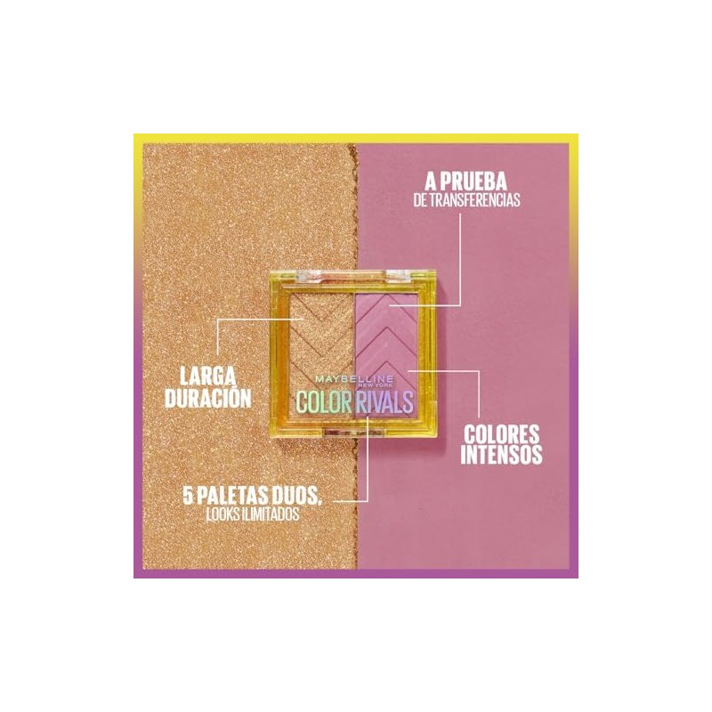 Maybelline Sombras de Ojos de larga duración, a prueba de