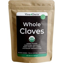 Viva Doria Organic Premium Whole Cloves 227g / Viva Doria 유기농 프리미엄 통 정향 227g