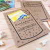 10 Invitation Cards for Children's Birthday Party Invitations Kraft Paper