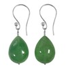 Sunshinegems Natural Green Strawberry Crystal Earring, Healing Crystals, Meditation Earring,