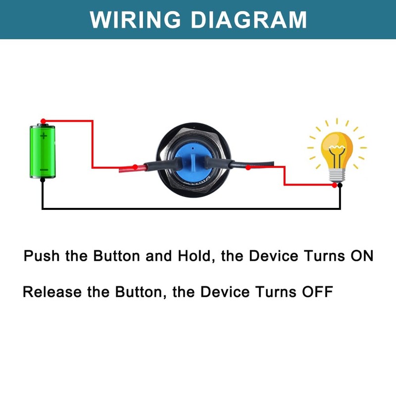 DMWD Momentary Domed Push Button Switch 1NO ON-Off Reset Micro