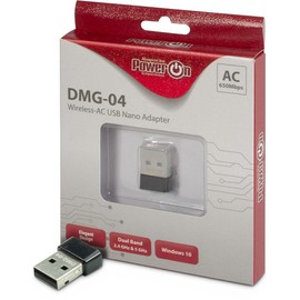 Inter-Tech Wi-Fi 5 USB Nano WLAN Stick DMG-04 650Mbps