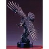Bronze Plated Resin Sculpture Eagle Statue, 12 x 9 x