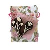 Wooden Block Printing Stamp, Floral Design, Handcrafted Tulip Pattern, Set