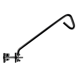 11 inches Fence Deck Hook Rail Hook Hanging Hook Mounting Kit Heavy Duty Bird Feeder Hook, Decorative Hook Hanger for Bird Feeders, Planters, Suet Baskets, Lanterns on Balcony Porch Railing Fence