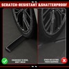 ISINLASSO Tape-On Rain Guards Compatible with Hyundai Santa FE 2024