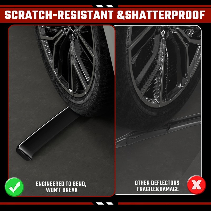 ISINLASSO Tape-On Rain Guards Compatible with Hyundai Santa FE 2024