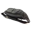 ODS:UKⓇ Genuine Black Leather Quality Waist Bag Bum Bag Travel