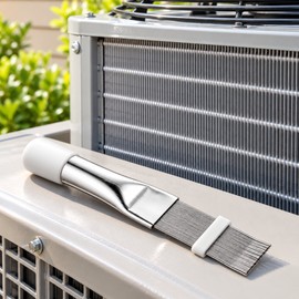 Air Conditioner Fin Comb for Coil Cleaning – Stainless Steel Fin Straightener Tool for Radiator and Condenser Maintenance, 1 Pc
