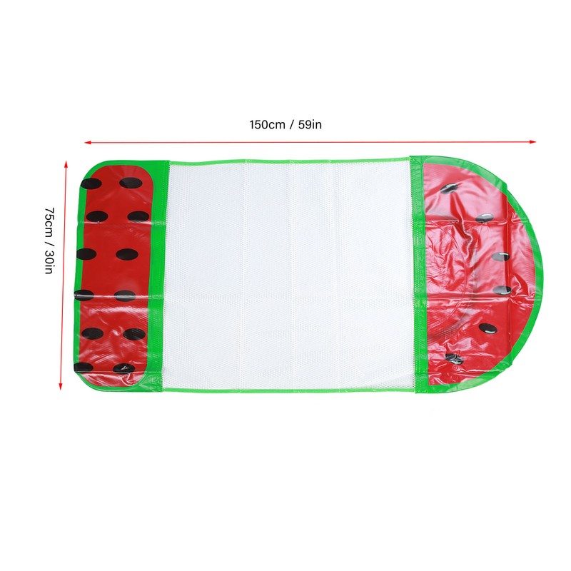 Folding Water Inflatable Floating Hammock Thickened Watermelon Foldable Pool Swimming