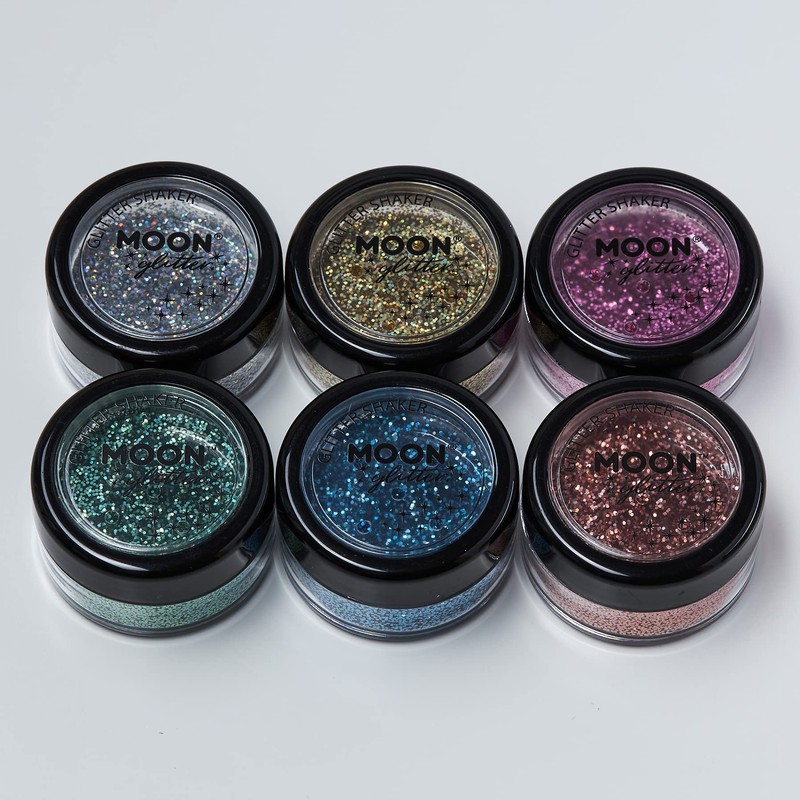 Moon Glitter Iridescent Piece Glitter – 100% Cosmetic Glitter for
