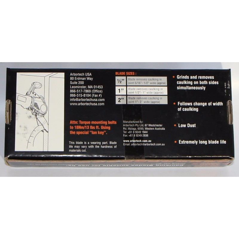 Arbortech BLA.FG.9200 2" Caulking Blades AS170 Brick and Mortar