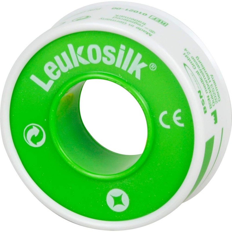 LEUKOSILK 1.25 cm x 5 m, 1 piece
