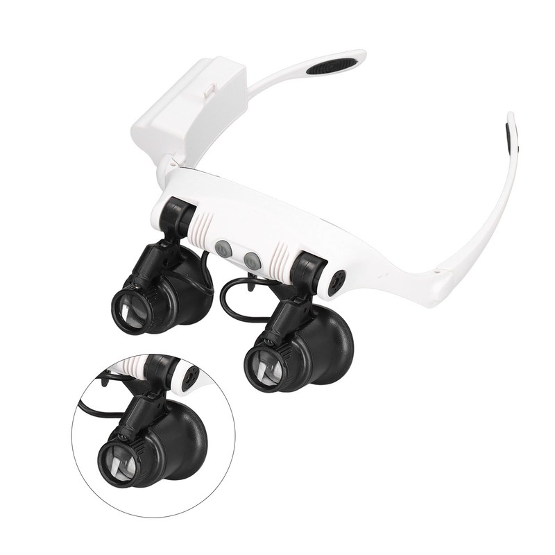 Head Magnifying Glass 10x 15x 20x 25x Hands Free Magnifier