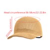 Summer Unisex Paper Straw Baseball Cap Stylish Beach Cap Woven