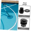 ORFOFE 2 Sets Pool Pump Plug Pool Plugs Pool Pump
