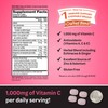 Airborne Vitamin C 1000mg (per serving) - Very Berry Chewable