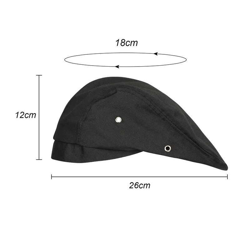Chef Hat, Chef Hat, Work Cap, Cooking Cap, Cotton, Plain,