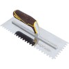 QEP Xtreme Cork Handle Stainless Steel Trowel Square Notch 1/4"
