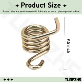 2 Pack 732-3067 Torsion Spring Compatible with Cub Cadet MTD Craftsman White Outdoor 42" 44" 48" 50" 54" 60" Z Force GT Pro Tank Enforcer Series 2550 2544