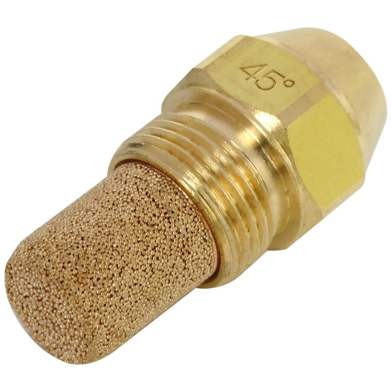 JRSHOME 2025 Upgraded .85-45B Oil Burner Nozzle Solid Flame Pattern