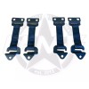 REPLACEMENT HUMVEE DOOR LIMITER STRAPS BLACK(Set Of 4) M998/M1123/M10