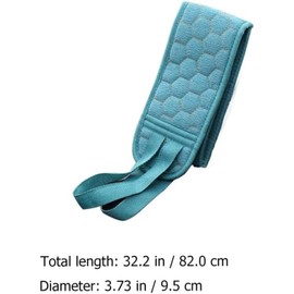 Balacoo Juego de Toallas Exfoliantes para Baño Guantes de Tela Nube Azul para Masaje y Exfoliación de Piel, Adecuado para Limpiar y Cuidar la Espalda