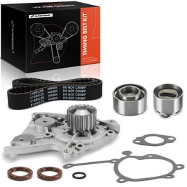 A-Premium Engine Timing Belt Kit with Water Pump Compatible with Mazda MX-6 1988-1992, 626 1988-1992, B2200 1987-1993 & Ford Probe 1989-1992 - 2.2L