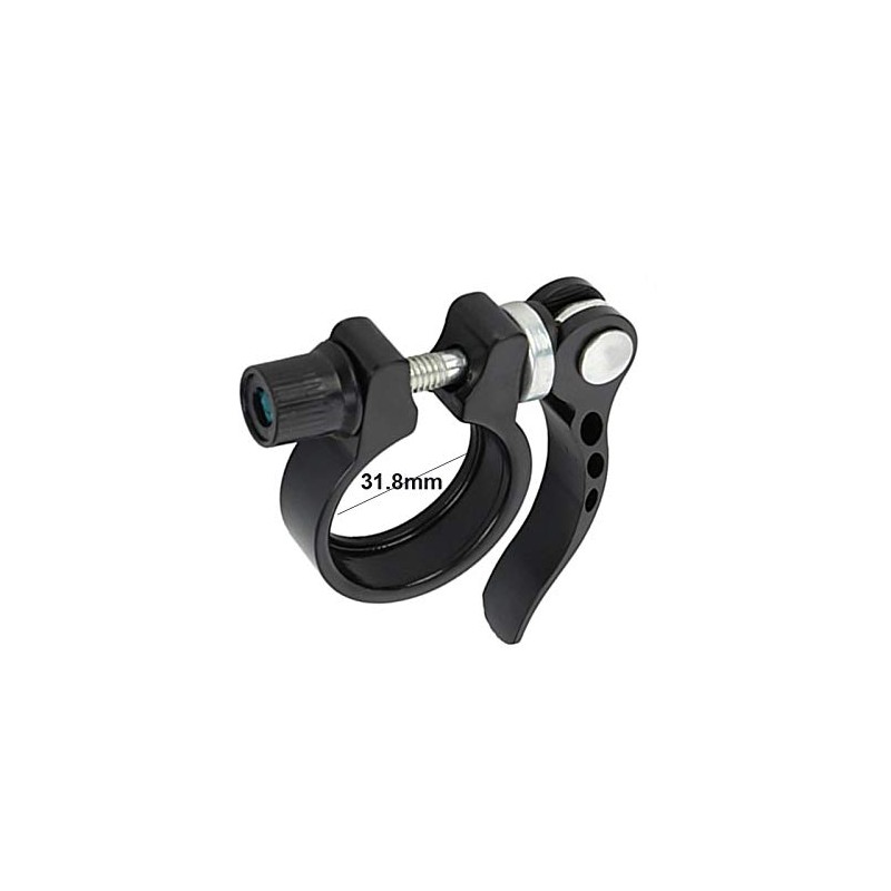 IKAAR Seat Clamp with Quick Release 31.8 mm Bicycle Seat