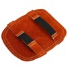 Heat Shield Split Cowhide Leather Aluminized Back Welding Hand Pad