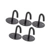 5Pcs Heavy Duty Fixed Pad Eye Plate Thickened Black 304