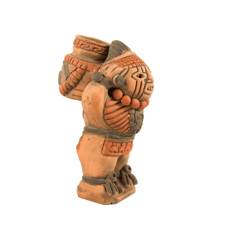 Tumia LAC Xipe Totec Aztec Ceramic figure - Fair Trade