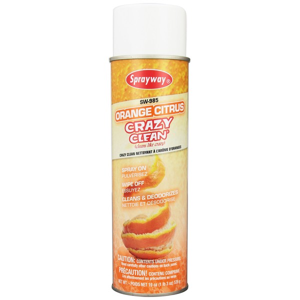 Sprayway SW985 Orange Citrus Crazy Clean, 19oz