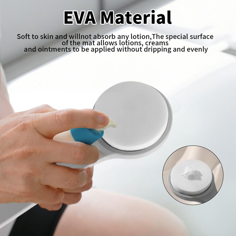 2 PCS Lotion Applicator for Back Soft Long Handled Sponge