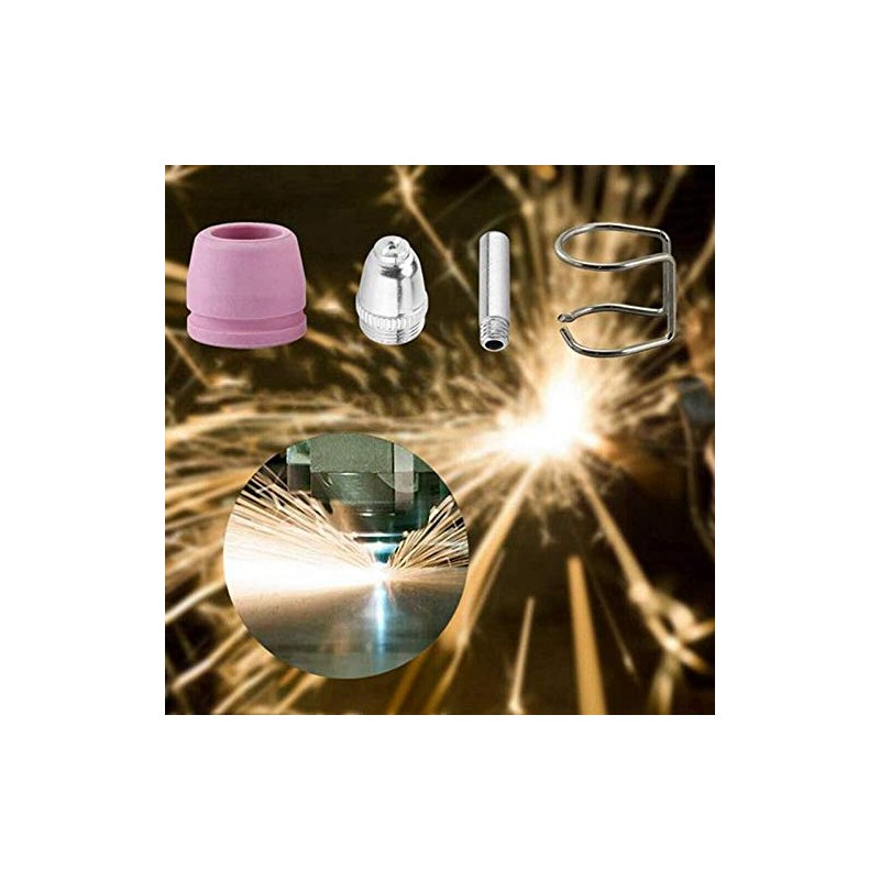 46PCS for -55-60 WSD-60 Plasma Cutter Consumables Kit Plasma Cutting