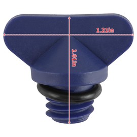 AUTOKAY 22-806608a02 10 PCS Manifold Engine Block Drain Plug Kit Replaces Sierra 18-4226 Fits for Mercruiser 22-806608a02 Fits for GLM 13992 Fits for Malloy 9-41203