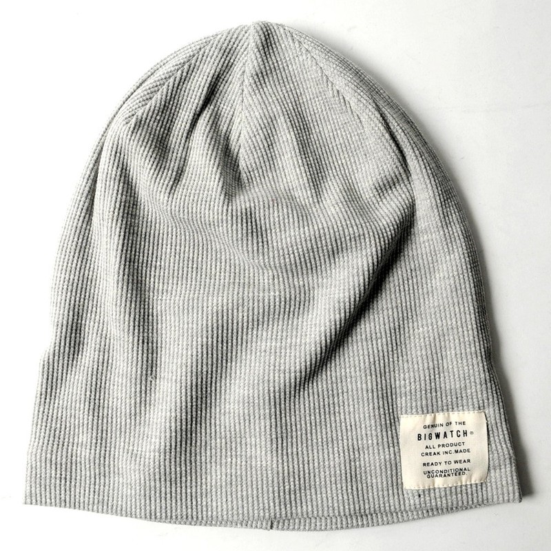 Big Watch P-12 Men's Large Size Thermal Knit Cap Mix