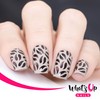 Whats Up Nails - Coffee Vinyl Stencils for Nail Art