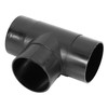 X AUTOHAUX 60mm Car Heater Warm 3 Way Air Ducting