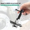 TKSE Car Brake Tool Set, Universal Disc Brake Pad Brake