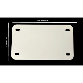 OwnTheAvenue Bass Fish Fishing Ocean Motorcycle Metal License Plate