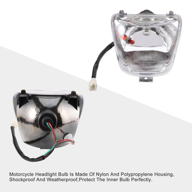 GOOFIT Headlight Head Light Lamp Assembly Replacement for 50cc 70cc