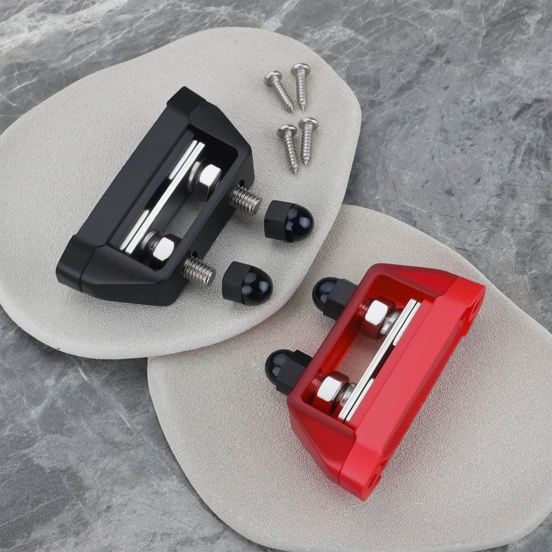 eMagTech 2pcs M8 Dual Stud Bus Bars 5/16" Power Distribution