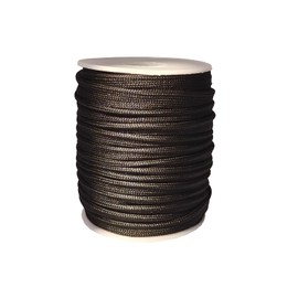 Piping Trim with Welting Cord 1/2 Inch 26 Yards Fabric Edge Trim for Sewing Decoration DIY Crafts (Black, 2102)