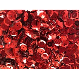 Sequins 8mm 800/Pkg (Red)