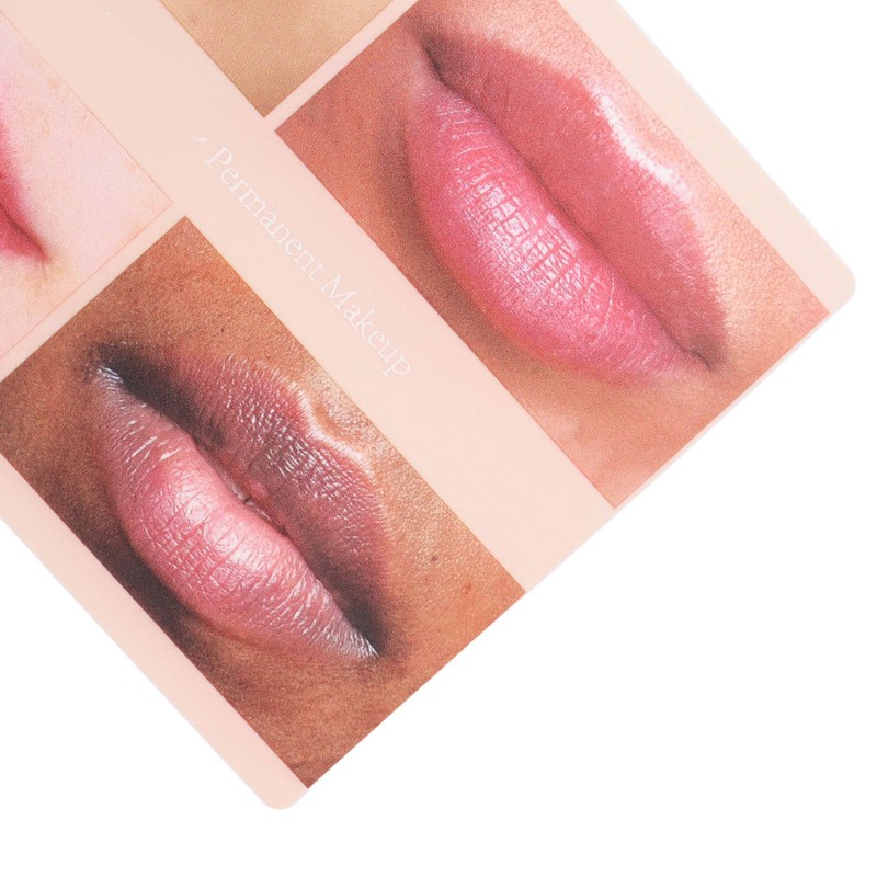 2pcs Lip Practice Skin 4 Lip Shapes Permanent Makeup Lip