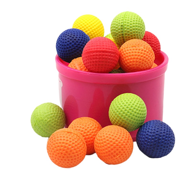 100Pcs Rounds Foam Ammo Refill Replace Balls Pack Children Kids