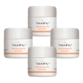 Desodorantes Naturales En Crema Naturaldry - Verbena 4 Und Verbena